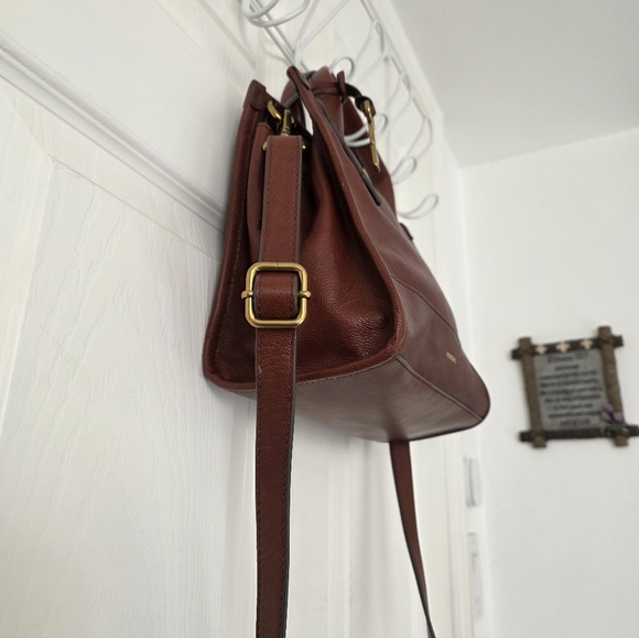Almost New Fossil Kyler Satchel Crossbody Satchel - Picture 11 of 11